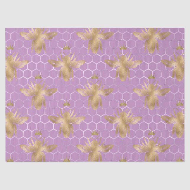 Papel De Seda Série Queen Bee Design 37 (Frente )