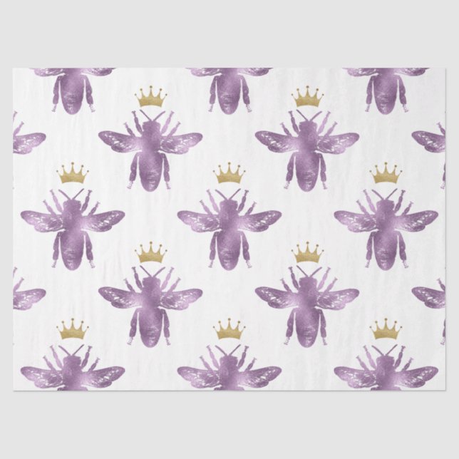 Papel De Seda Série Rainha Abelha Design 31 (Frente )