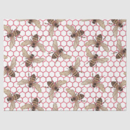 Papel De Seda Série Red Rose Bee Design 52