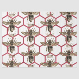 Papel De Seda Série Red Rose Bee Design 64
