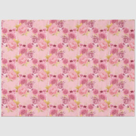 Papel De Seda Série Rosa e Dourado Design 18
