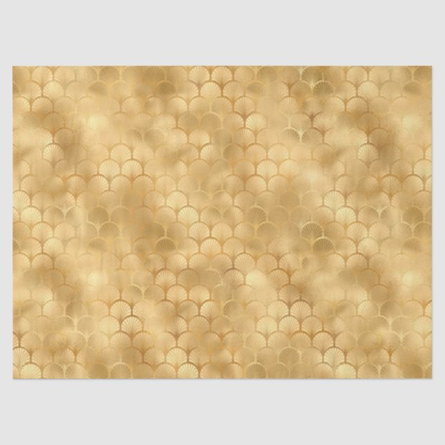 Papel De Seda Série Rosa e Dourado Leopardo Design 11 (Frente )