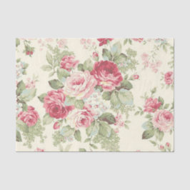 Papel De Seda Série Rosa Shabby Chic Design 6