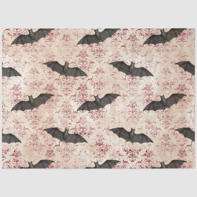 Papel De Seda Série Rosto Gótico Design 10 (Frente )