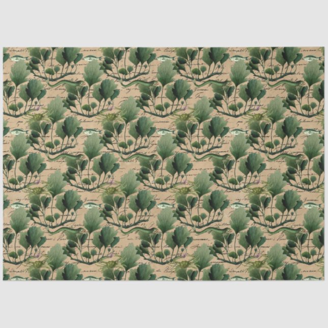 Papel De Seda Série Salt Witch Grimore Design 11 (Frente )