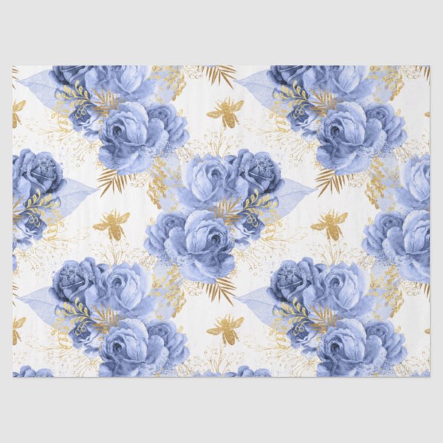 Papel De Seda Série Serenity Bee Design 21 (Frente )
