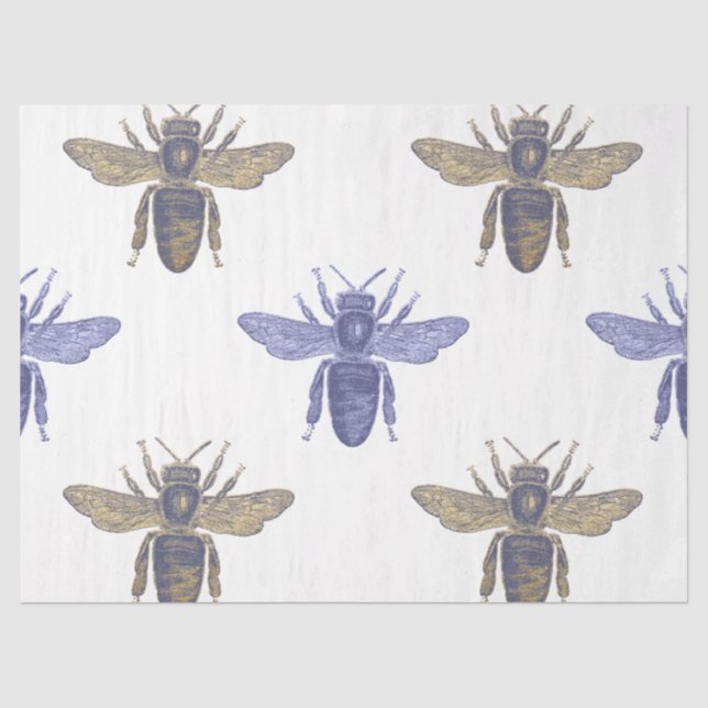 Papel De Seda Série Serenity Bee Design 22 (Frente )