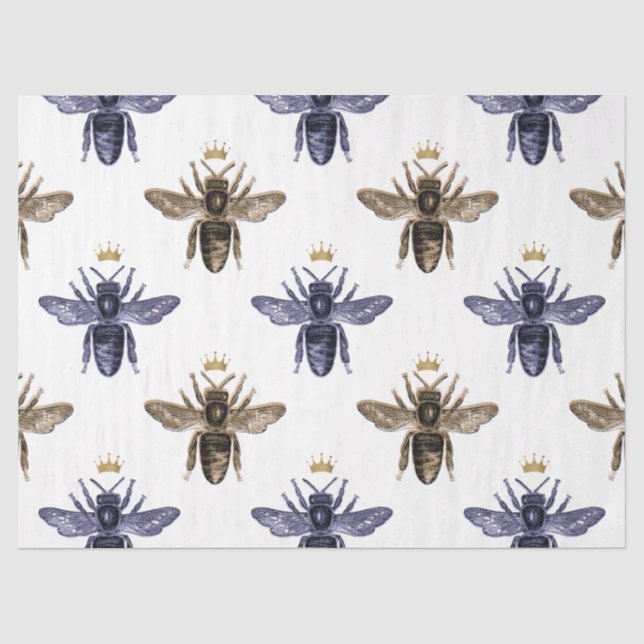 Papel De Seda Série Serenity Bee Design 26 (Frente )