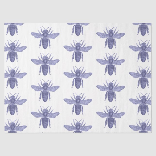 Papel De Seda Série Serenity Bee Design 29 (Frente )