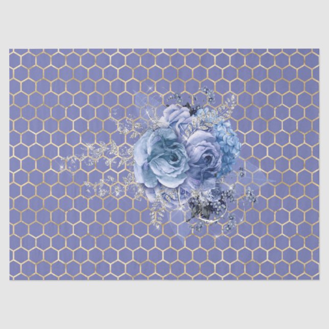 Papel De Seda Série Serenity Bee Design 33 (Frente )