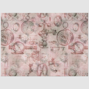 Papel De Seda Série Steampunk Romance Design 4
