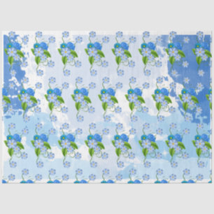 Papel De Seda Série Summer Blue Design 7