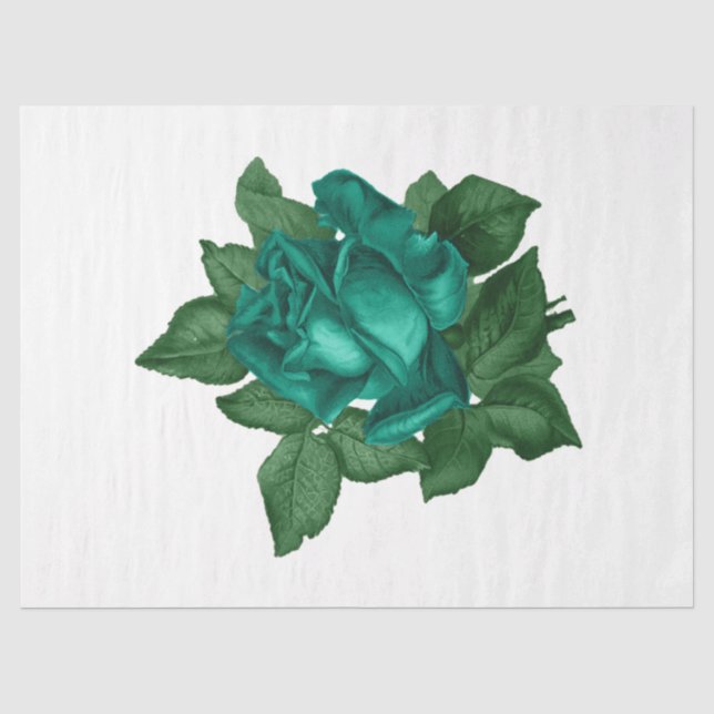 Papel De Seda Série Vintage Rose Design 123 (Frente )