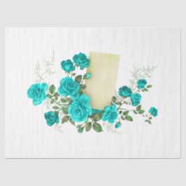 Papel De Seda Série Vintage Rose Design 127