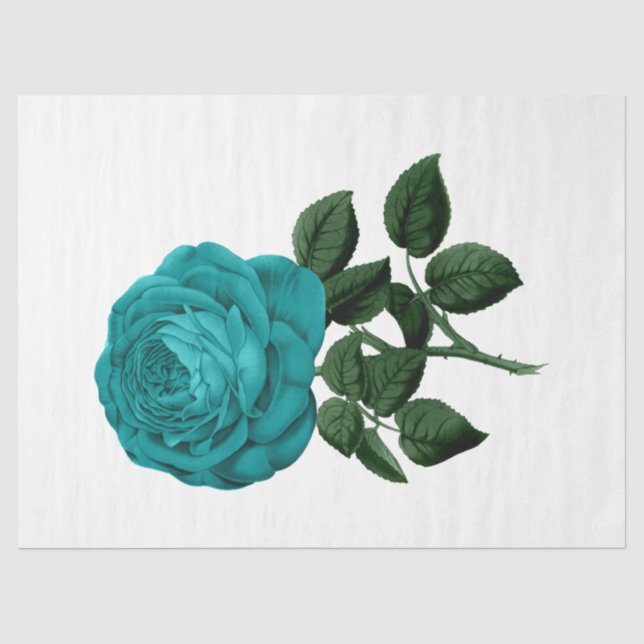 Papel De Seda Série Vintage Rose Design 133 (Frente )