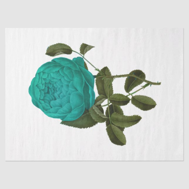Papel De Seda Série Vintage Rose Design 135 (Frente )