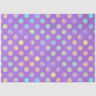 Papel De Seda Série Violeta e Arco-íris Design 8