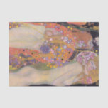 Papel De Seda Serpentes d'água II por Gustav Klimt<br><div class="desc">Gustav Klimt é um dos artistas mais famosos do gênero Art Nouveau. Ele estava ativo no final do século XIX/20.</div>