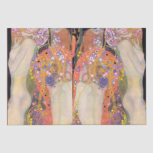 Papel De Seda Serpentes de Água, Gustav Klimt