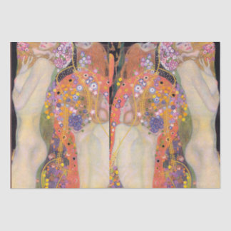 Papel De Seda Serpentes de Água, Gustav Klimt