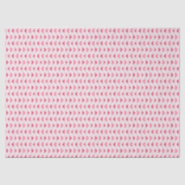 Papel De Seda Set of 3-Modern Light Pink & Red Hearts