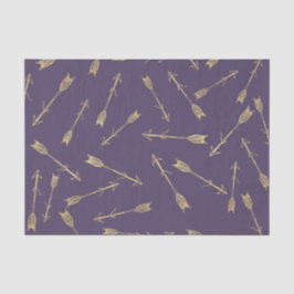 Papel De Seda Setas roxas (Design 7 da Série Roxo)