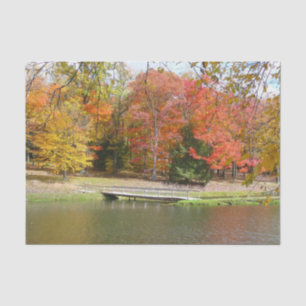 Papel De Seda Sete Primaveras Call Bridge III Autumn Landscape