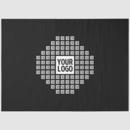 Papel De Seda Seu logotipo ou imagem | Padrão Moderno Único