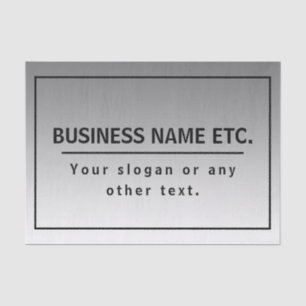 Papel De Seda Seu nome comercial ou Marca Etc.