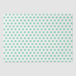 Papel De Seda Shamrock Lucky Green e White Clover