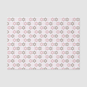 Papel De Seda Sheriff Ocidental Cor-de-rosa