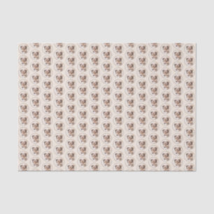 Papel De Seda Shetland Sheepdog Puppy Pintura Original