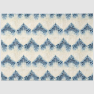 Papel De Seda Shibori Blue Japonês Textile Art n° 1