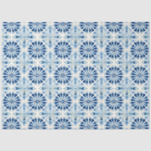 Papel De Seda Shibori Blue Japonês Textile Art n.o 10
