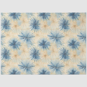 Papel De Seda Shibori Blue Japonês Textile Art n.o 15