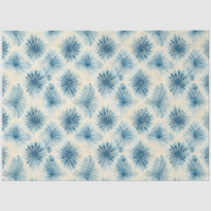 Papel De Seda Shibori Blue Japonês Textile Art n.o 16