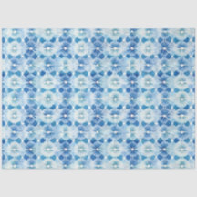 Shibori Blue Japonês Textile Art n.o 19