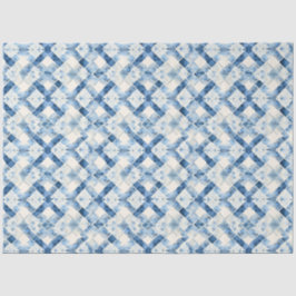 Papel De Seda Shibori Blue Japonês Textile Art n.o 8