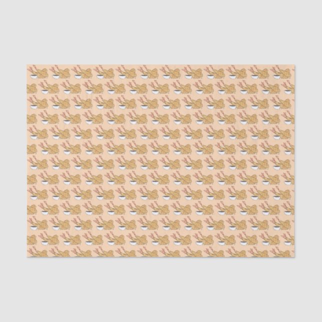 Papel De Seda Shrimp Prawn Ebi Tempura Cuisine Comida Japonesa (Frente )