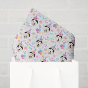 Papel de seda Siberian Husky