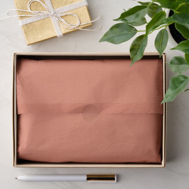 Papel De Seda Siena Queimada (Presente)
