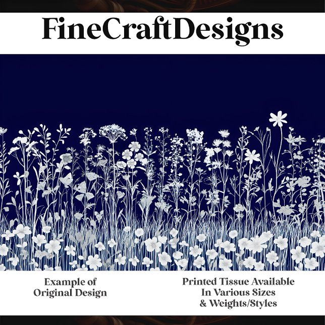 Papel De Seda Silhute Silhouette Blue J4 Decoupage (Criador carregado)