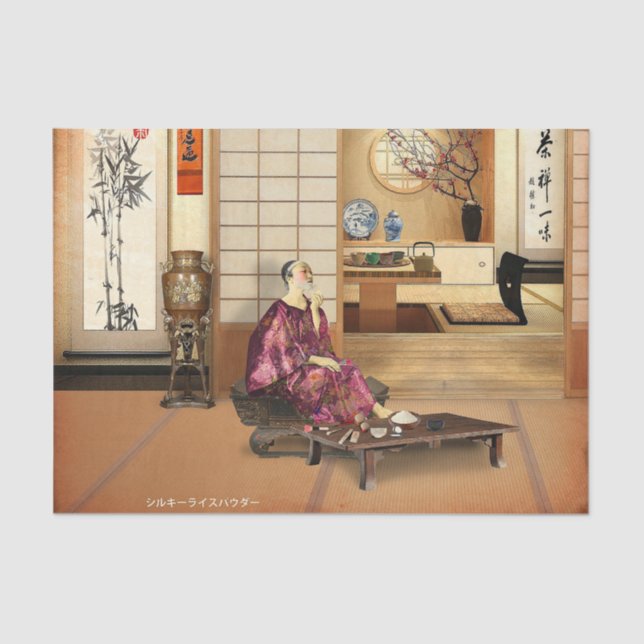 Papel De Seda Silky Rice Powder (Frente )