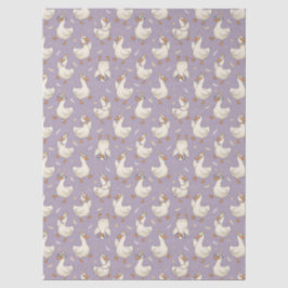 Papel De Seda Silly Goose Party Cartoon Geese with Confetti