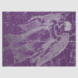 Papel De Seda Silver Galaxy Star Map Series Design 11