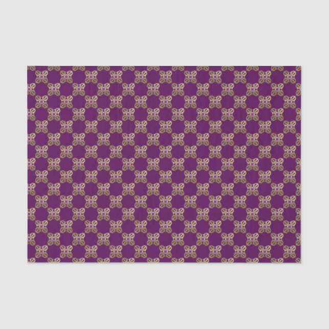 Papel De Seda Símbolo de budista ouro Vajra (Frente )