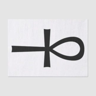 Papel De Seda Símbolo de Vida Egípcio Ankh