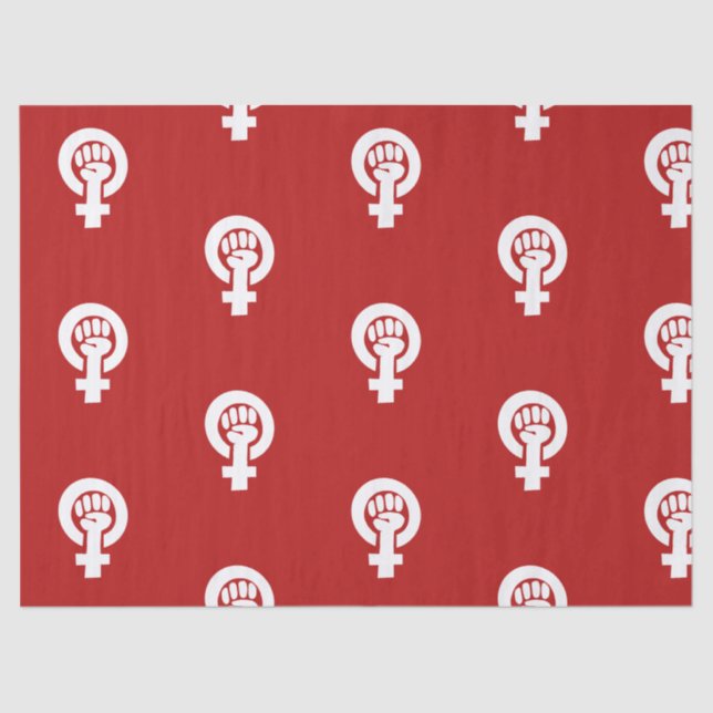 Papel De Seda Símbolo Feminista (Frente )