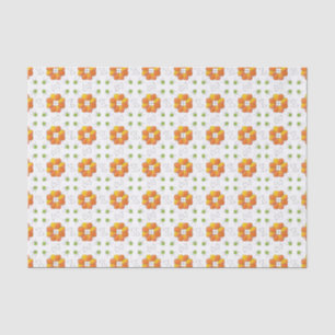 Papel De Seda Símbolo sun letão tradicional design IX geométr