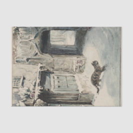 Papel De Seda Simpkin o Gato sai (por Beatrix Potter)